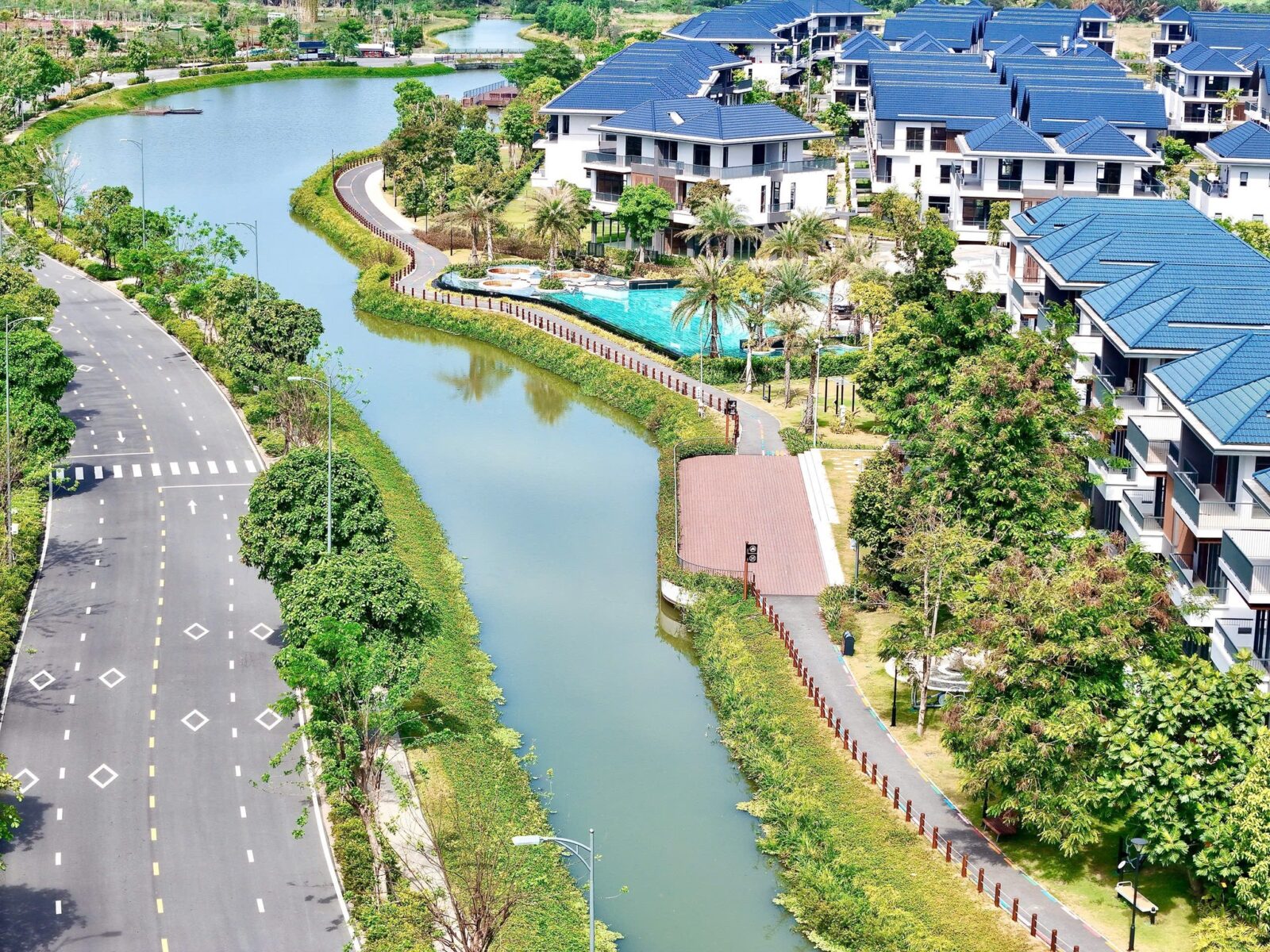 ID Junction 40,7ha - nơi trở về thiên nhiên giữa đô thị sân bay quốc tế Long Thành 2 Thực tế ID Junction tháng 07/2025