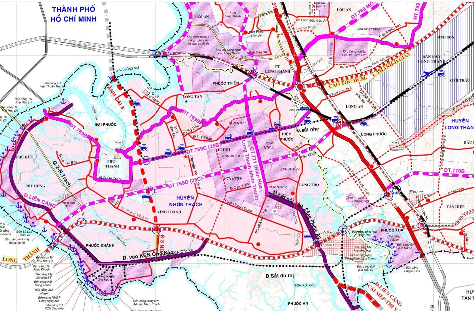 Tuyến 25C nối thẳng sân bay Long Thành (hay còn gọi là Quốc lộ 20B ...